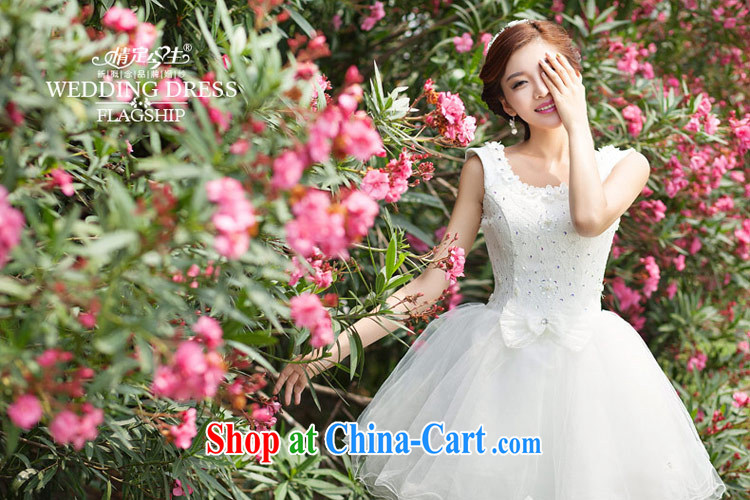 Love Life short wedding dresses 2015 New Evening Dress bridesmaid lace bridal shoulders dress a Field shoulder white wedding dress girls white XXL pictures, price, brand platters! Elections are good character, the national distribution, so why buy now enjoy more preferential! Health