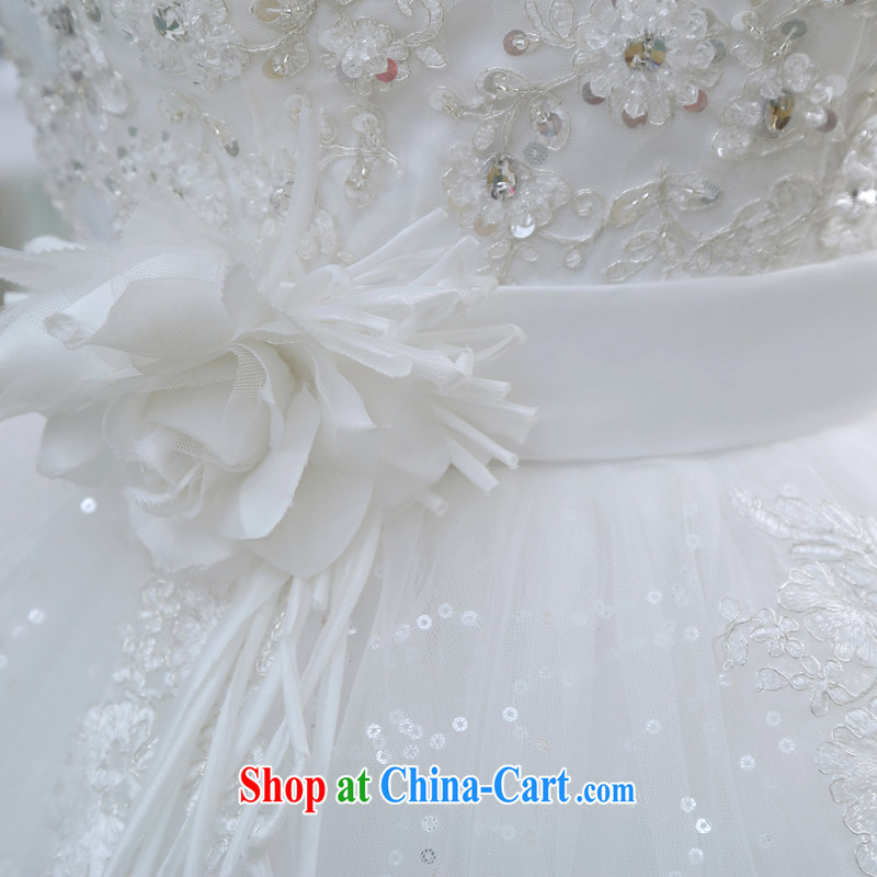 Flower Angel Cayman 2014 new Korean fashion shoulders V collar, comes with bridal gown pregnant women video thin summer XXL, flower Angel Cayman (DUOQIMAN), and, on-line shopping