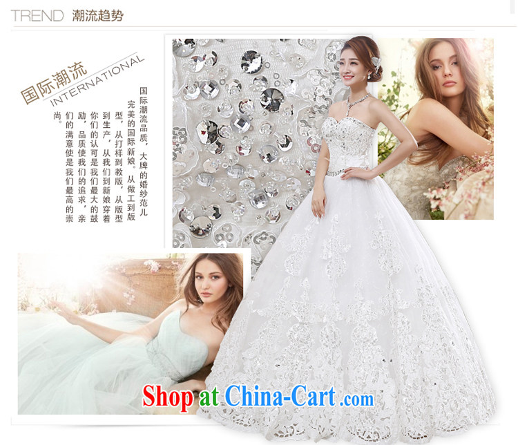 There is embroidery bridal wedding dresses new 2015 summer Korean white beauty with parquet drill wiped her chest white XL code 2 feet 2 waist Suzhou shipping pictures, price, brand platters! Elections are good character, the national distribution, so why buy now enjoy more preferential! Health