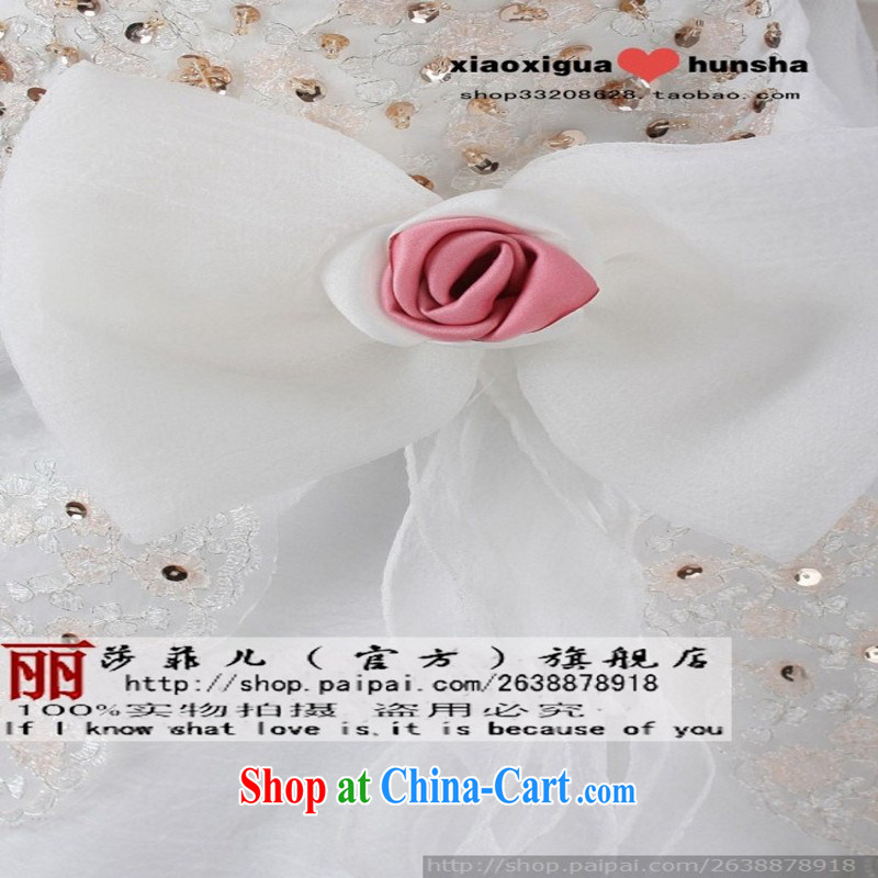 Bubble yarn tail Korean Wedding Video thin Korean version of the new hot selling Princess tail wedding customer size will not be refunded, love so Pang, shopping on the Internet