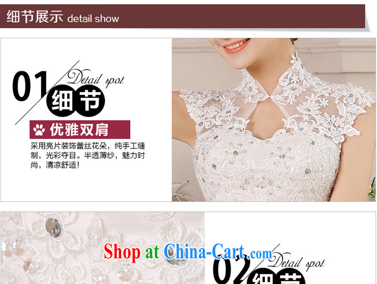 7 color 7 tone Korean version 2015 new stylish lace a field package shoulder wedding with bridal wedding dresses H 031 white XXL pictures, price, brand platters! Elections are good character, the national distribution, so why buy now enjoy more preferential! Health