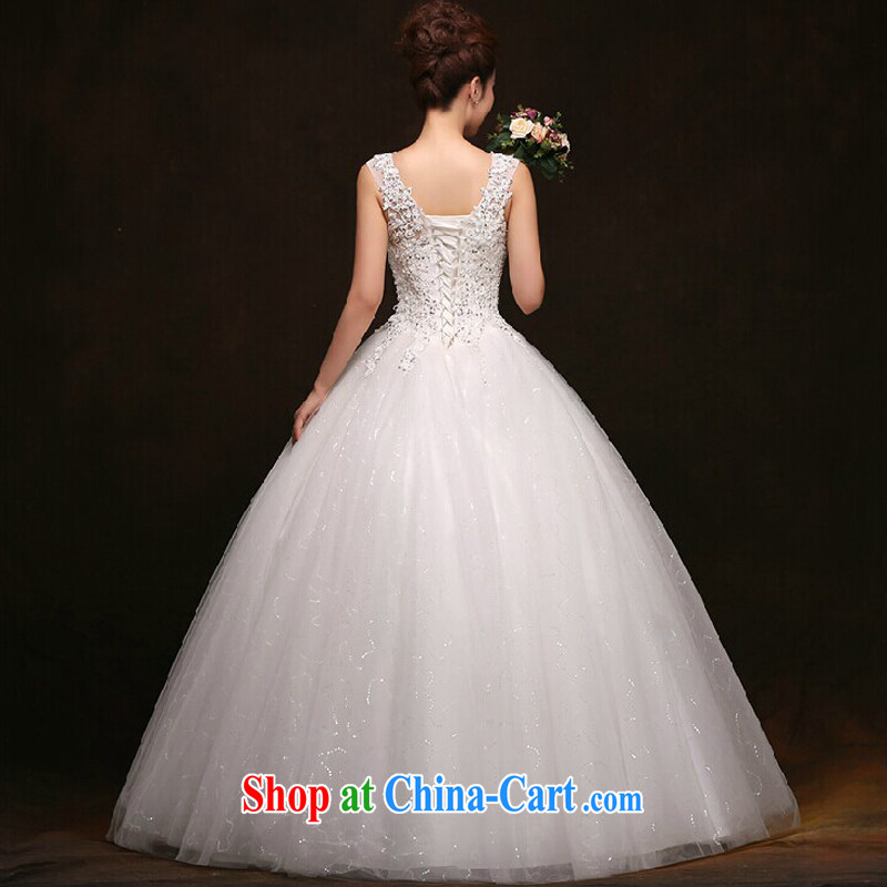 7 color 7 tone Korean version 2015 summer white bridal New with retro V style lace, wedding dresses H 032 white tailored (final), 7 color 7 tone, shopping on the Internet
