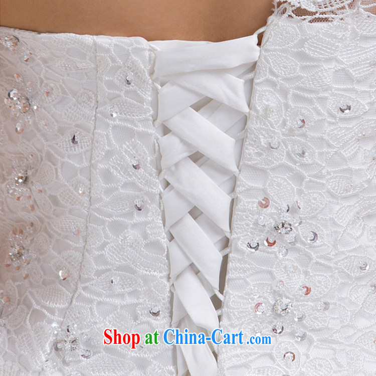 2014 new wedding dresses Korean version with single shoulder strap white wedding dresses and Stylish retro bridal wedding customer size made no final pictures, price, brand platters! Elections are good character, the national distribution, so why buy now enjoy more preferential! Health
