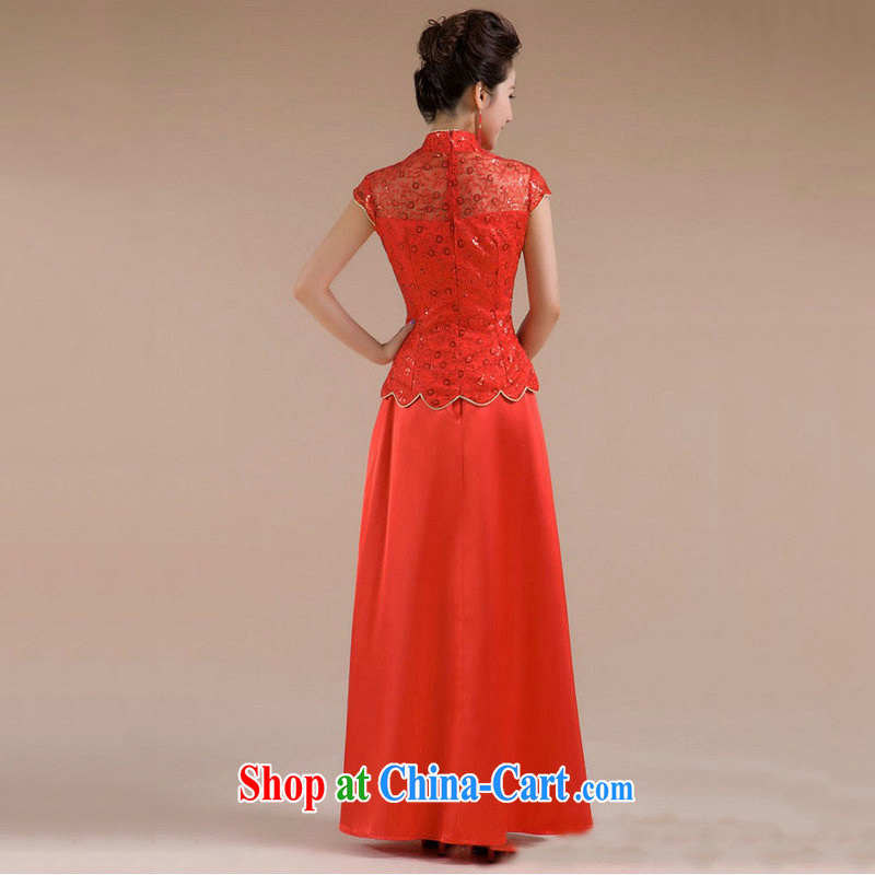 It is also optimized condolence new short-sleeve is a flap embroidered trim waves, with dress dress XS 7138 red XXL, optimize color swords into plowshares, and shopping on the Internet
