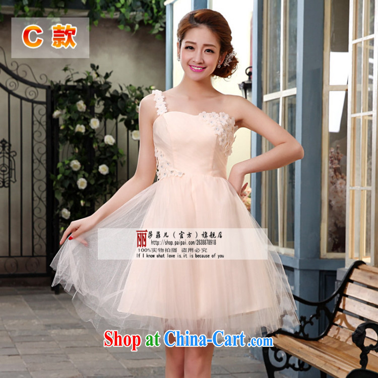 Love, Norman short bridesmaid's sister dress bridal wedding dress 2014 new lace Evening Dress bows small dress wedding female C XL pieced pictures, price, brand platters! Elections are good character, the national distribution, so why buy now enjoy more preferential! Health