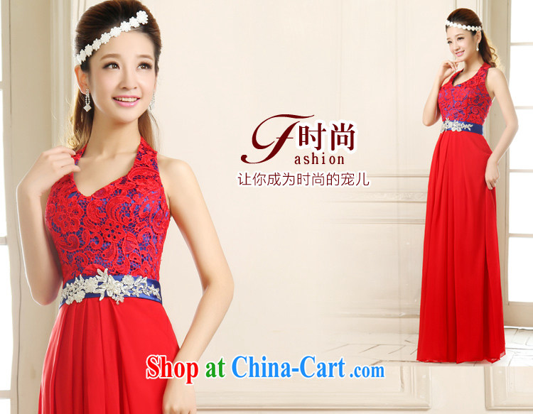 Love so Pang New Evening Dress red long wedding toast wedding Service Bridal bridesmaid short shoulders beauty dresses female customers to size up to do not return pictures, price, brand platters! Elections are good character, the national distribution, so why buy now enjoy more preferential! Health