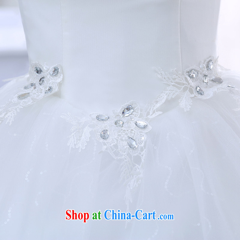 Flower Angel Cayman 2014 new dual-shoulder white wedding bridal lace upscale Korean retro style dress wedding dresses XXL, flower Angel (DUOQIMAN), online shopping