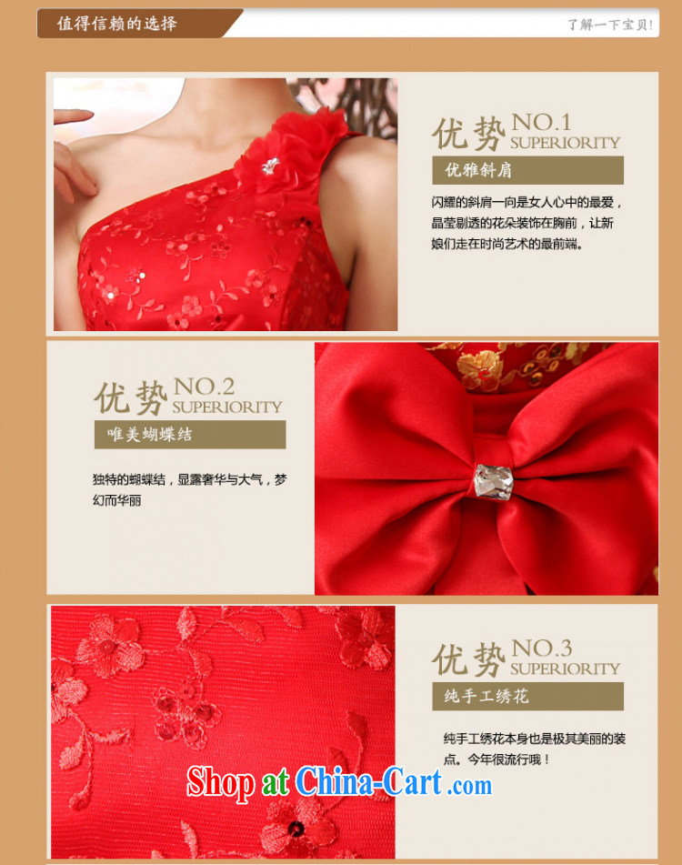 Love, Norman spring 2014 new Korean pregnant women short red single shoulder wedding dress bridal toast L pieced pictures, price, brand platters! Elections are good character, the national distribution, so why buy now enjoy more preferential! Health