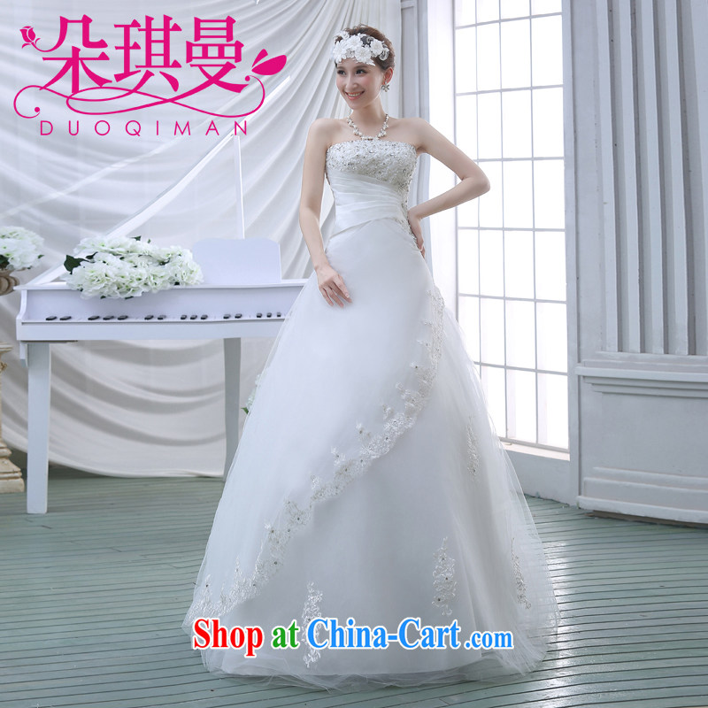 Flower Angel Cayman tail wedding 2014 new spring Korean Beauty graphics thin smears chest wedding dresses tie with Mary Magdalene, chest XXL