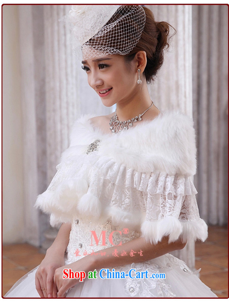 Early definition 2015 new Korean bridal wedding dresses shawls warm winter white lace hair shawl white pictures, price, brand platters! Elections are good character, the national distribution, so why buy now enjoy more preferential! Health