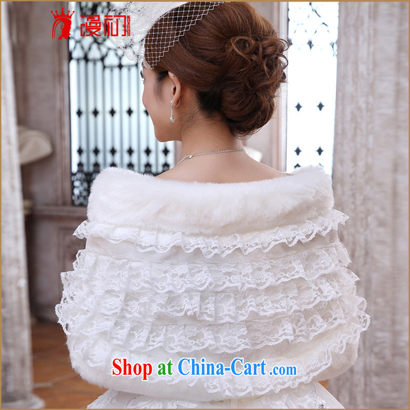 Early spread new 2015 hair shawl bridal wedding shawl lace shawl white winter wedding shawl white, diffuse, and, shopping on the Internet