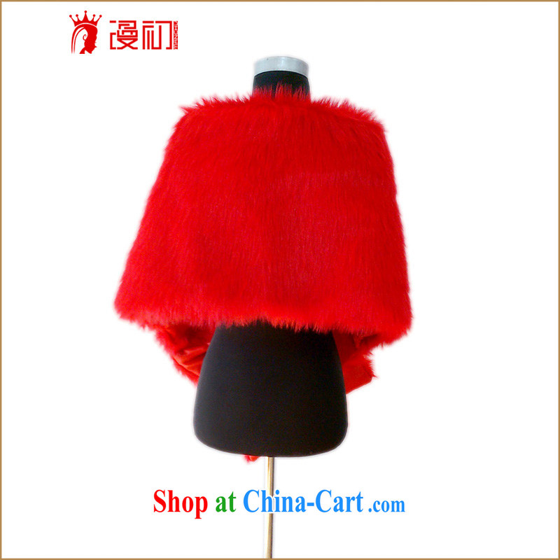 Definition 2015 early New emulation rabbit hair shawl marriages warm shawl over the long thick hair shawl red, diffuse, and shopping on the Internet