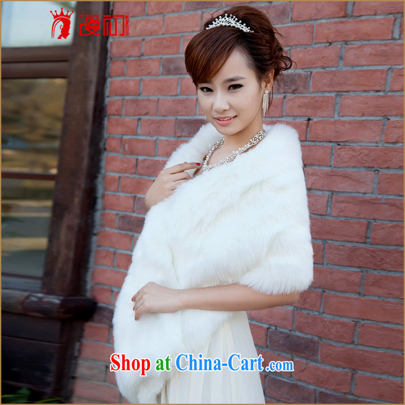 Definition 2015 early New emulation rabbit hair shawl marriages warm shawl over the long thick hair shawl red, diffuse, and shopping on the Internet