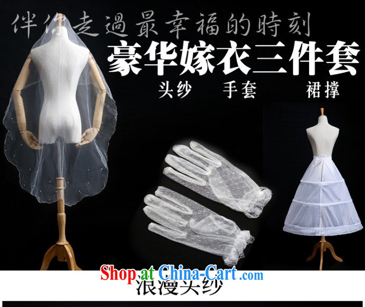 Qi wei wedding dresses new 2015 wedding the mandatory 3-piece dress party gloves and yarn bridal accessories and yarn with wedding 3-piece set of pictures, price, brand platters! Elections are good character, the national distribution, so why buy now enjoy more preferential! Health