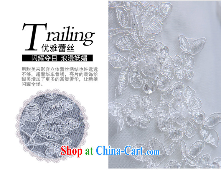 Qi wei wedding dresses new summer 2015 white bare chest wedding lace wedding dresses at Merlion wedding tie the code small tail wedding white S pictures, price, brand platters! Elections are good character, the national distribution, so why buy now enjoy more preferential! Health
