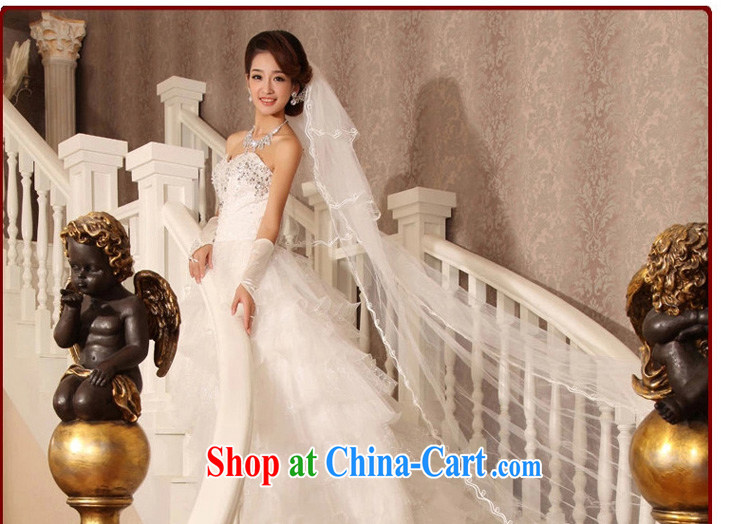 Early definition 2015 new ultra-luxury long-tail wedding dresses bare chest water drilling Large Luxurious large tail wedding white XXL pictures, price, brand platters! Elections are good character, the national distribution, so why buy now enjoy more preferential! Health