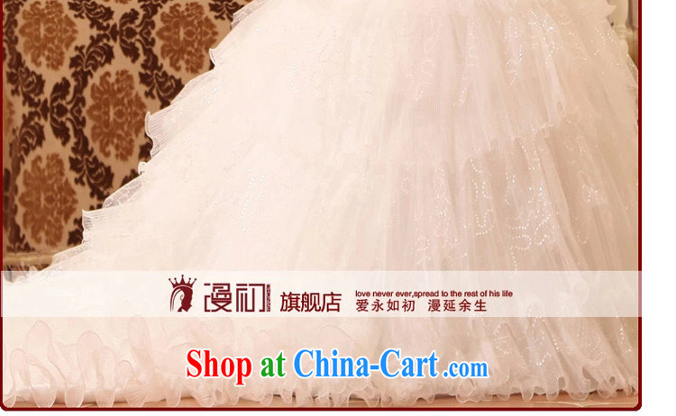 Early definition 2015 new ultra-luxury long-tail wedding dresses bare chest water drilling Large Luxurious large tail wedding white XXL pictures, price, brand platters! Elections are good character, the national distribution, so why buy now enjoy more preferential! Health