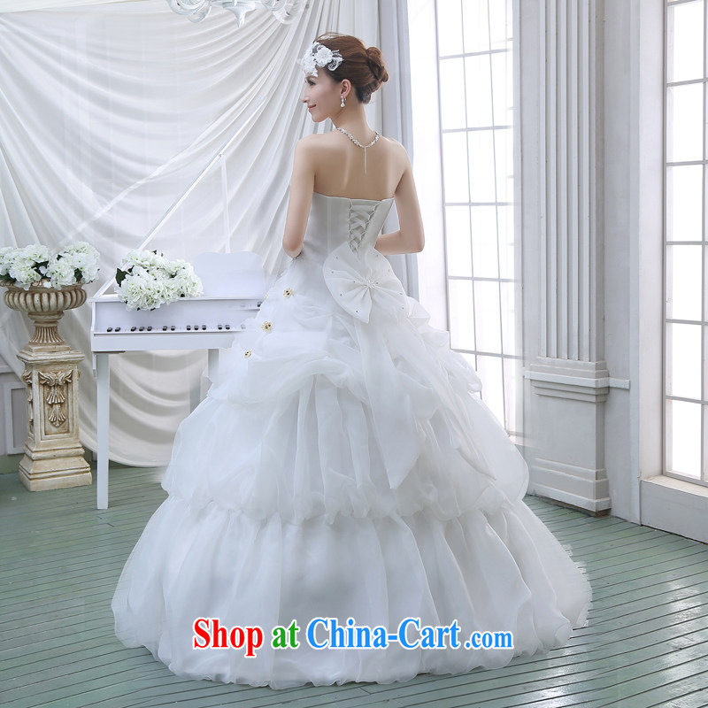 Flower Angel Cayman 2014 new erase chest wedding sweet flowers Princess bride shaggy with wedding dresses XXL, flower Angel (DUOQIMAN), and, on-line shopping