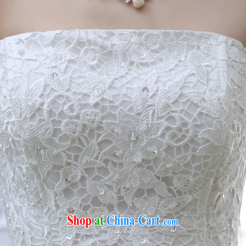 Flower Angel Cayman upscale wedding dresses 2014 new lace retro sexy small tail bride larger graphics thin wedding XXL, flower Angel (DUOQIMAN), and shopping on the Internet