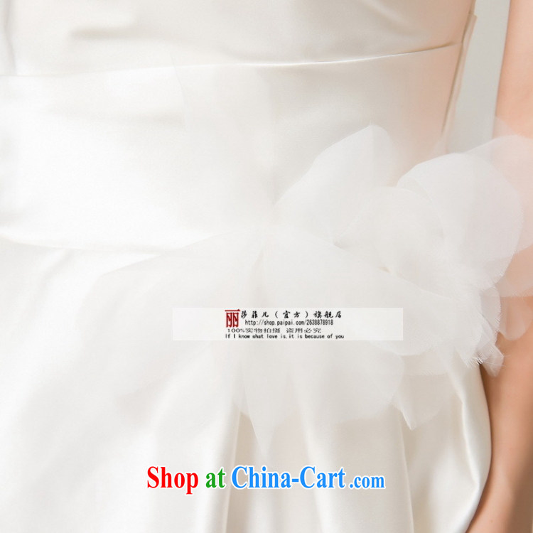Love so Peng Liu poetry poetry is a shoulder dress married Korean version white flowers bridesmaid toast show the small dress skirt S pieced picture, price, brand platters! Elections are good character, the national distribution, so why buy now enjoy more preferential! Health