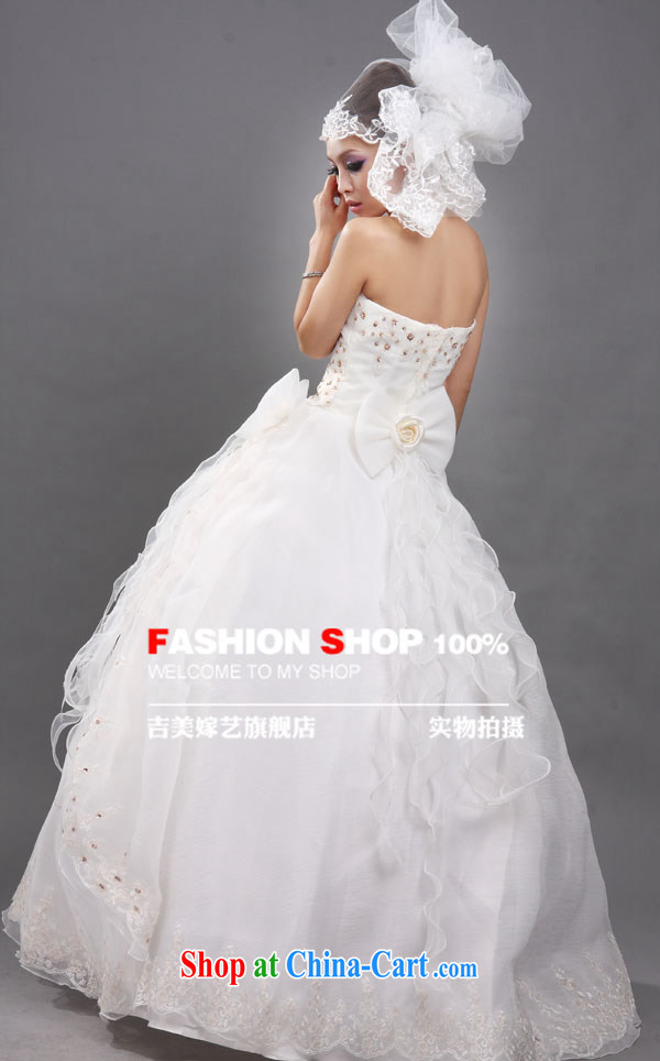 wedding dresses Jimmy married arts 2015 new erase chest Korean Princess dress with HS 066 bridal wedding white XXL pictures, price, brand platters! Elections are good character, the national distribution, so why buy now enjoy more preferential! Health