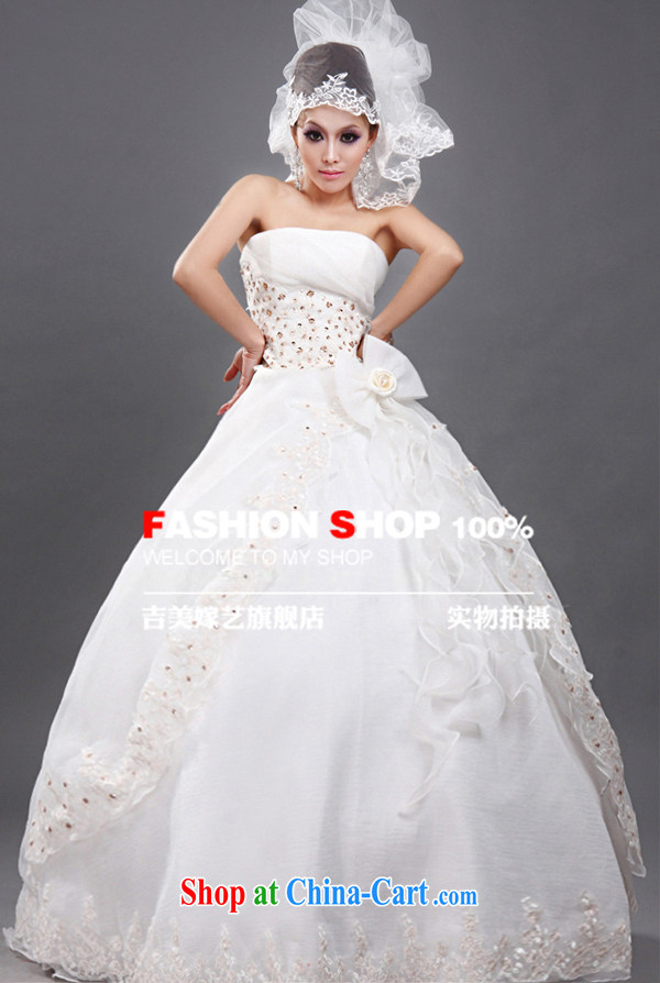 wedding dresses Jimmy married arts 2015 new erase chest Korean Princess dress with HS 066 bridal wedding white XXL pictures, price, brand platters! Elections are good character, the national distribution, so why buy now enjoy more preferential! Health