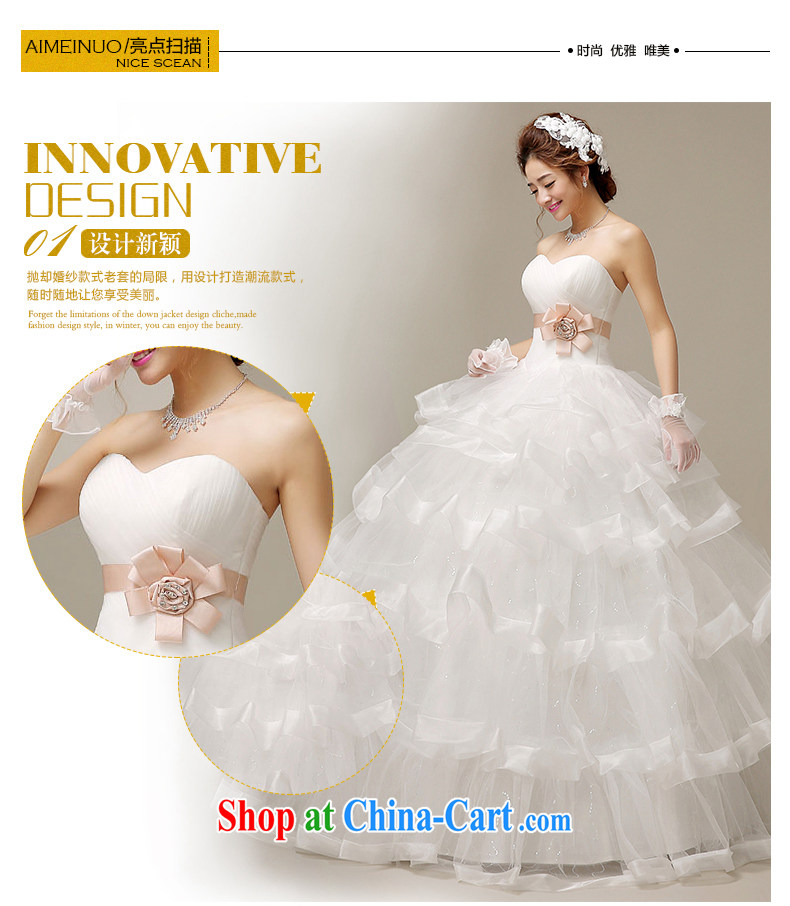 The United States, wedding dresses 2015 summer, heart-shaped bare chest manually cultivating flowers graphics thin stack shaggy wrinkled dress strap H - 51 white XL pictures, price, brand platters! Elections are good character, the national distribution, so why buy now enjoy more preferential! Health