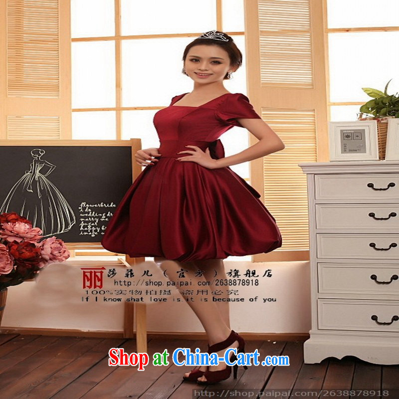 Love so Peng 2014 Korean version of the new, small dress short, sweet bridal Evening Dress wedding Evening Dress toast serving customers to size the do not return, love so Pang, shopping on the Internet