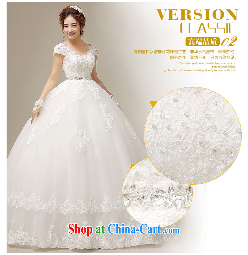 The United States, wedding dresses 2015 new Korean bridal wedding lace flowers shoulder a shoulder strap beauty graphics thin with H - 52 white XL pictures, price, brand platters! Elections are good character, the national distribution, so why buy now enjoy more preferential! Health