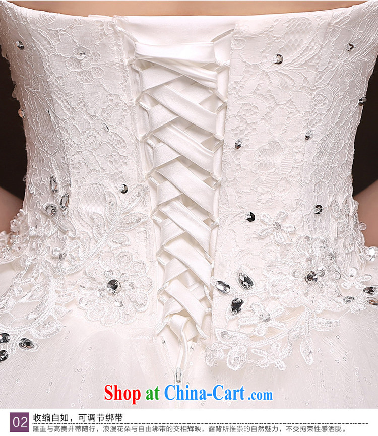 7 color 7 tone Korean version 2015 new bridal wedding dresses beauty graphics thin smears chest wedding band to align paragraph 036 H white tailored (final) pictures, price, brand platters! Elections are good character, the national distribution, so why buy now enjoy more preferential! Health