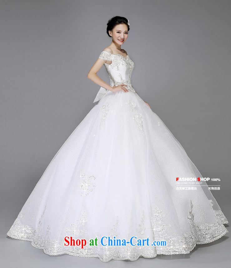 wedding dresses, marry us performing arts 2015 new Princess Won a Version field shoulder on-chip beads with 7529 HS wedding white XXXL pictures, price, brand platters! Elections are good character, the national distribution, so why buy now enjoy more preferential! Health