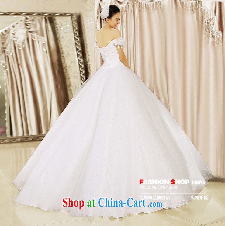 wedding dresses, marry us arts 2015 new flowers on drill sweet field shoulder with tail HT 7606 wedding Ivory with XXL pictures, price, brand platters! Elections are good character, the national distribution, so why buy now enjoy more preferential! Health