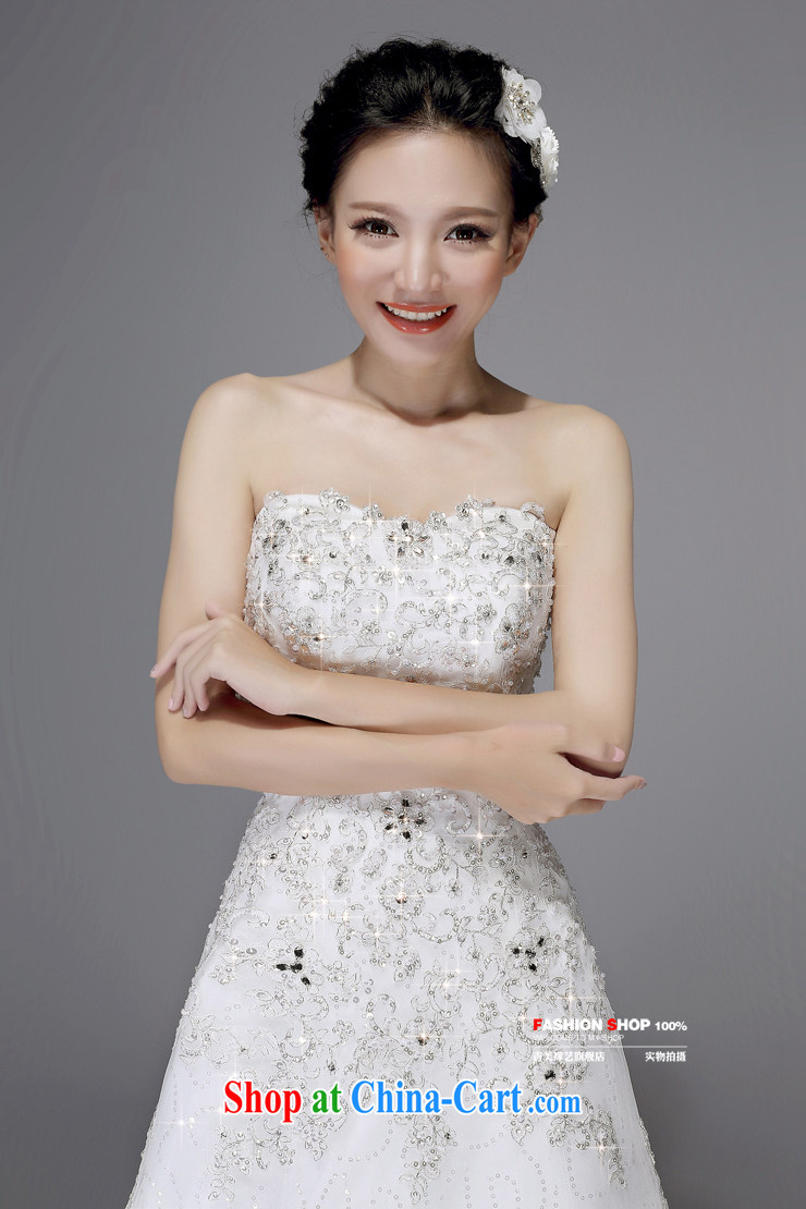 wedding dresses, marry us performing arts 2015 new Korean wiped chest water drilling A with small tail HT 7526 bridal wedding dresses with ivory XL pictures, price, brand platters! Elections are good character, the national distribution, so why buy now enjoy more preferential! Health