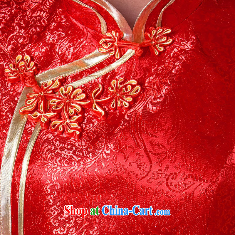 Mrs Alexa Lam unpunished new marriage wedding dresses bridal red Chinese bows kit, for package improved cheongsam 13,258 red XXXL, Mrs Alexa Lam, and, on-line shopping