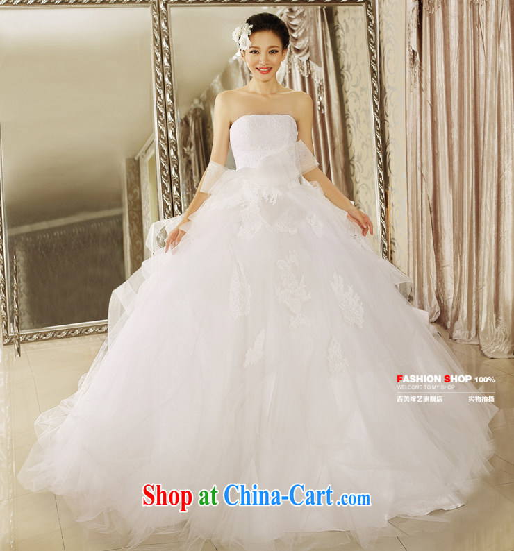 wedding dresses, marry us performing arts 2015 new Princess Korean wiped chest lace tail HT7501 bridal wedding white XXXL pictures, price, brand platters! Elections are good character, the national distribution, so why buy now enjoy more preferential! Health