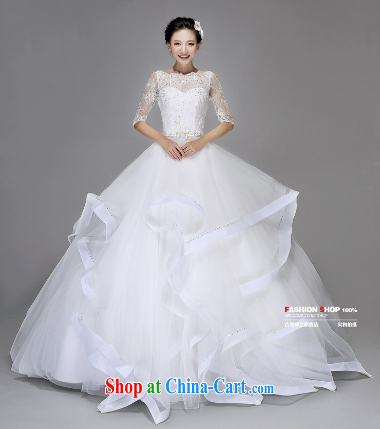 wedding dresses Jimmy married arts 2015 new Princess Won a Version field shoulder on-chip beads with 7560 HS wedding white XXXL pictures, price, brand platters! Elections are good character, the national distribution, so why buy now enjoy more preferential! Health