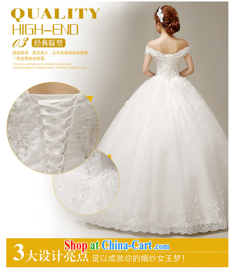 The United States, wedding dresses 2015 spring and summer retro field shoulder lace hand tied flowers with Korean version with Princess bride wedding H - 53 white S pictures, price, brand platters! Elections are good character, the national distribution, so why buy now enjoy more preferential! Health