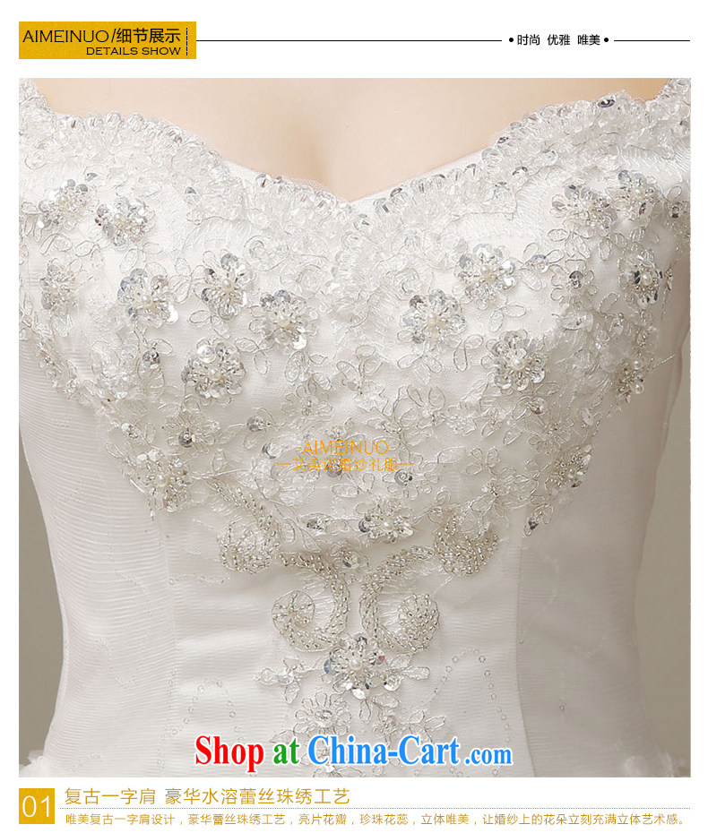 The United States, wedding dresses 2015 spring and summer retro field shoulder lace hand tied flowers with Korean version with Princess bride wedding H - 53 white S pictures, price, brand platters! Elections are good character, the national distribution, so why buy now enjoy more preferential! Health