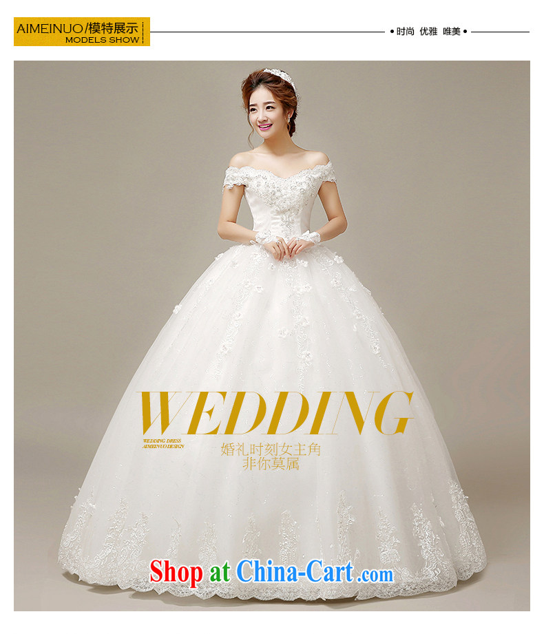 The United States, wedding dresses 2015 spring and summer retro field shoulder lace hand tied flowers with Korean version with Princess bride wedding H - 53 white S pictures, price, brand platters! Elections are good character, the national distribution, so why buy now enjoy more preferential! Health