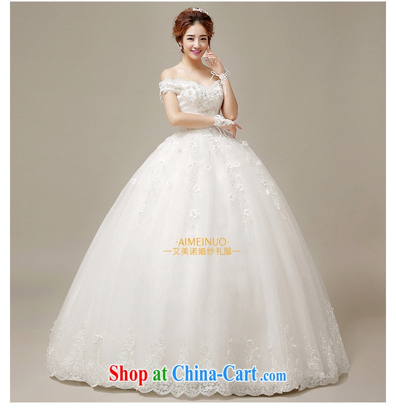 The United States, wedding dresses 2015 spring and summer retro field shoulder lace hand tied flowers with Korean version with Princess bride wedding H - 53 white S pictures, price, brand platters! Elections are good character, the national distribution, so why buy now enjoy more preferential! Health