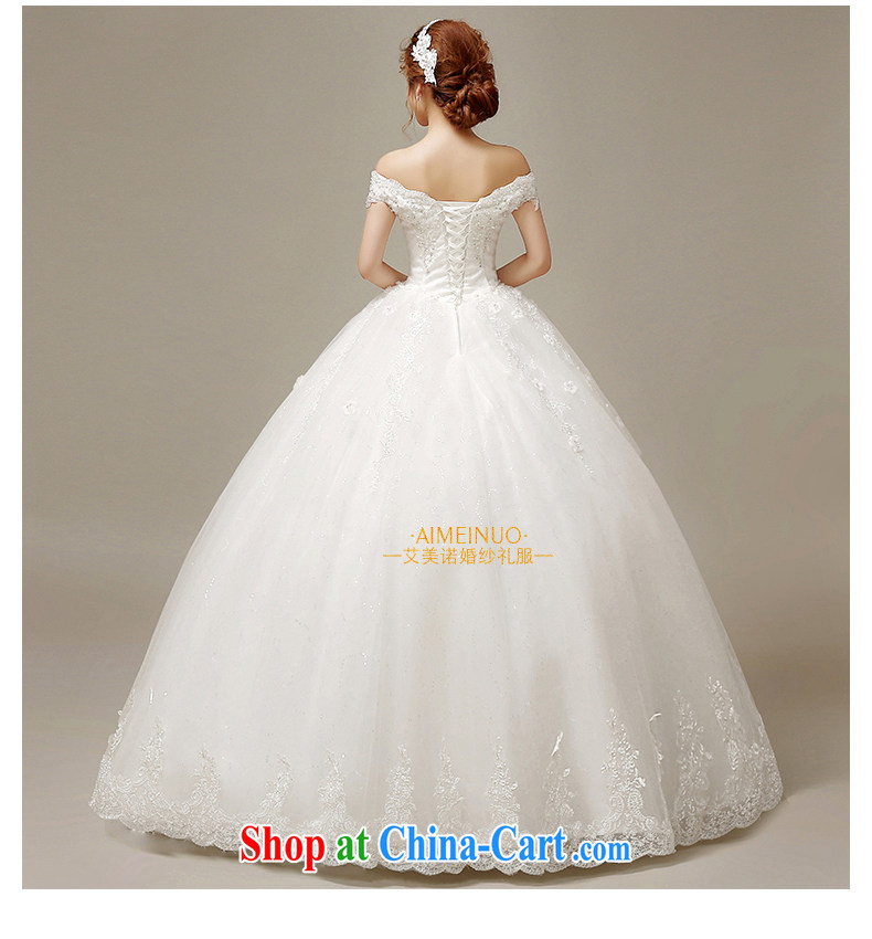 The United States, wedding dresses 2015 spring and summer retro field shoulder lace hand tied flowers with Korean version with Princess bride wedding H - 53 white S pictures, price, brand platters! Elections are good character, the national distribution, so why buy now enjoy more preferential! Health