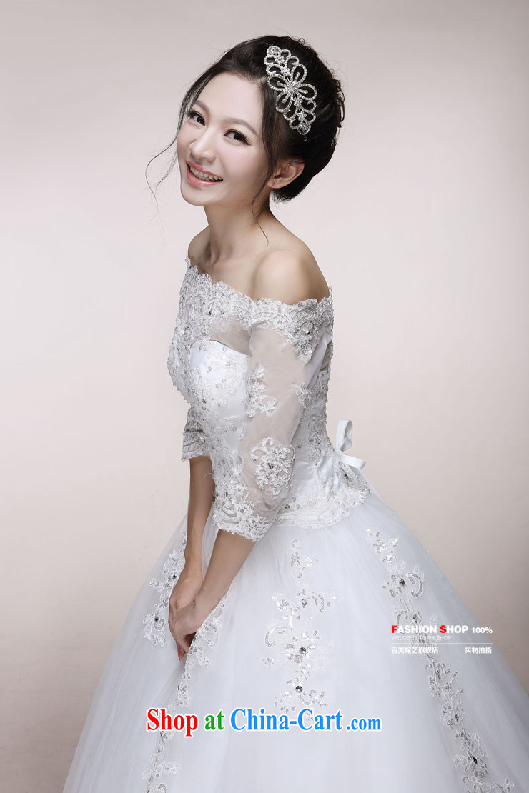 wedding dresses Jimmy married arts 2014 New Field shoulder shaggy skirts HS 7515 with bridal wedding white XXL pictures, price, brand platters! Elections are good character, the national distribution, so why buy now enjoy more preferential! Health