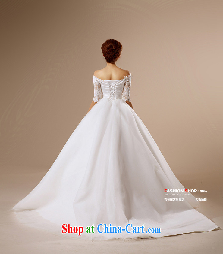 wedding dresses Jimmy married arts 2015 New Field shoulder Princess skirt HT 7135 tail bridal wedding white XXL pictures, price, brand platters! Elections are good character, the national distribution, so why buy now enjoy more preferential! Health