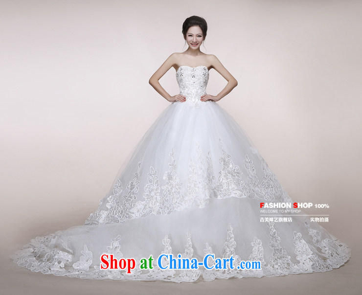 wedding dresses Jimmy married arts 2014 new erase chest Korean wedding canopy skirts tail HS 7523 bridal wedding ivory tail XXL pictures, price, brand platters! Elections are good character, the national distribution, so why buy now enjoy more preferential! Health