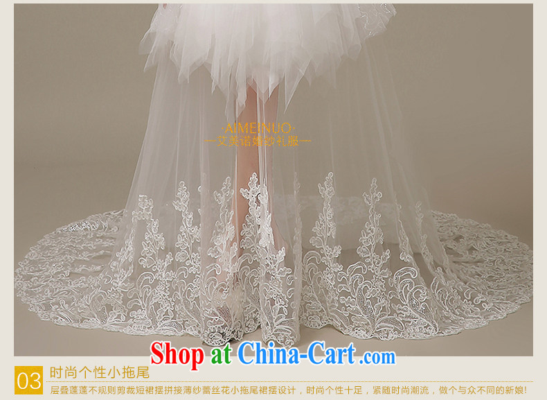 The United States, wedding dresses 2015 spring and summer Korean wiped chest lace, short bridal wedding band stylish small tail H - 62 white XL pictures, price, brand platters! Elections are good character, the national distribution, so why buy now enjoy more preferential! Health