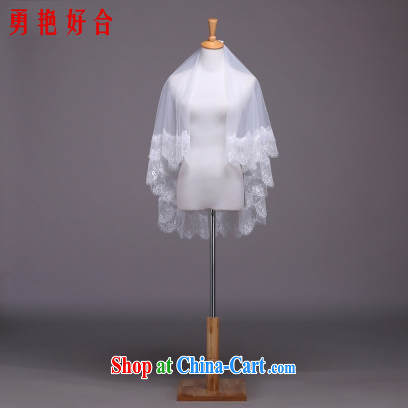 Yong-yan and new 2015 wedding accessories white and legal marriages and 1.5 M head yarn white