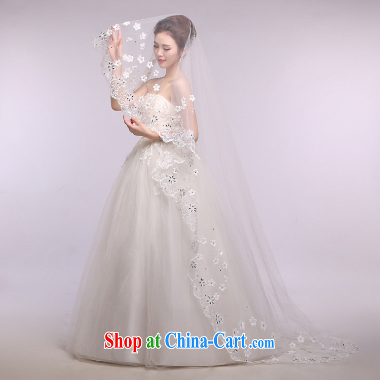 Yong-yan and wedding dresses and yarn Princess head yarn 2015 New Head yarn 3M flower parquet drill yarn white pictures, price, brand platters! Elections are good character, the national distribution, so why buy now enjoy more preferential! Health