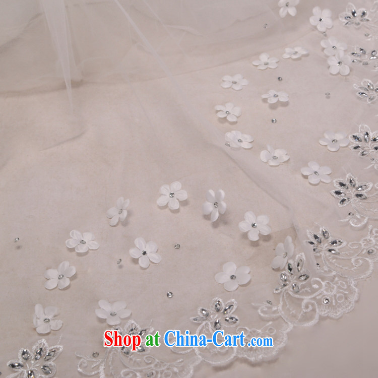 Yong-yan and wedding dresses and yarn Princess head yarn 2015 New Head yarn 3M flower parquet drill yarn white pictures, price, brand platters! Elections are good character, the national distribution, so why buy now enjoy more preferential! Health