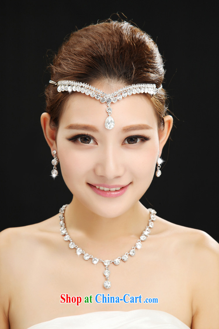 7 color 7 tone it bridal necklace set water drilling Crown wedding jewelry Korean-style wedding accessories 3-Piece PS 011 white are code pictures, price, brand platters! Elections are good character, the national distribution, so why buy now enjoy more preferential! Health