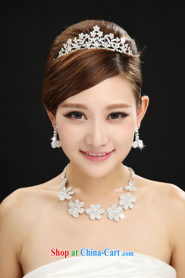 7 color 7 tone bridal necklace set water drilling Crown wedding jewelry Korean wedding accessories 3-Piece PS 013 white are code pictures, price, brand platters! Elections are good character, the national distribution, so why buy now enjoy more preferential! Health